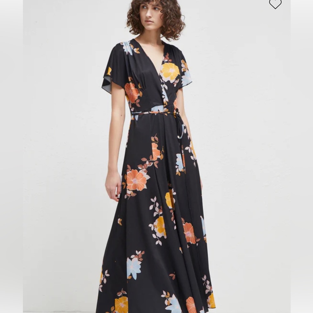 French Connection Shikoku Spaced Maxi Dress